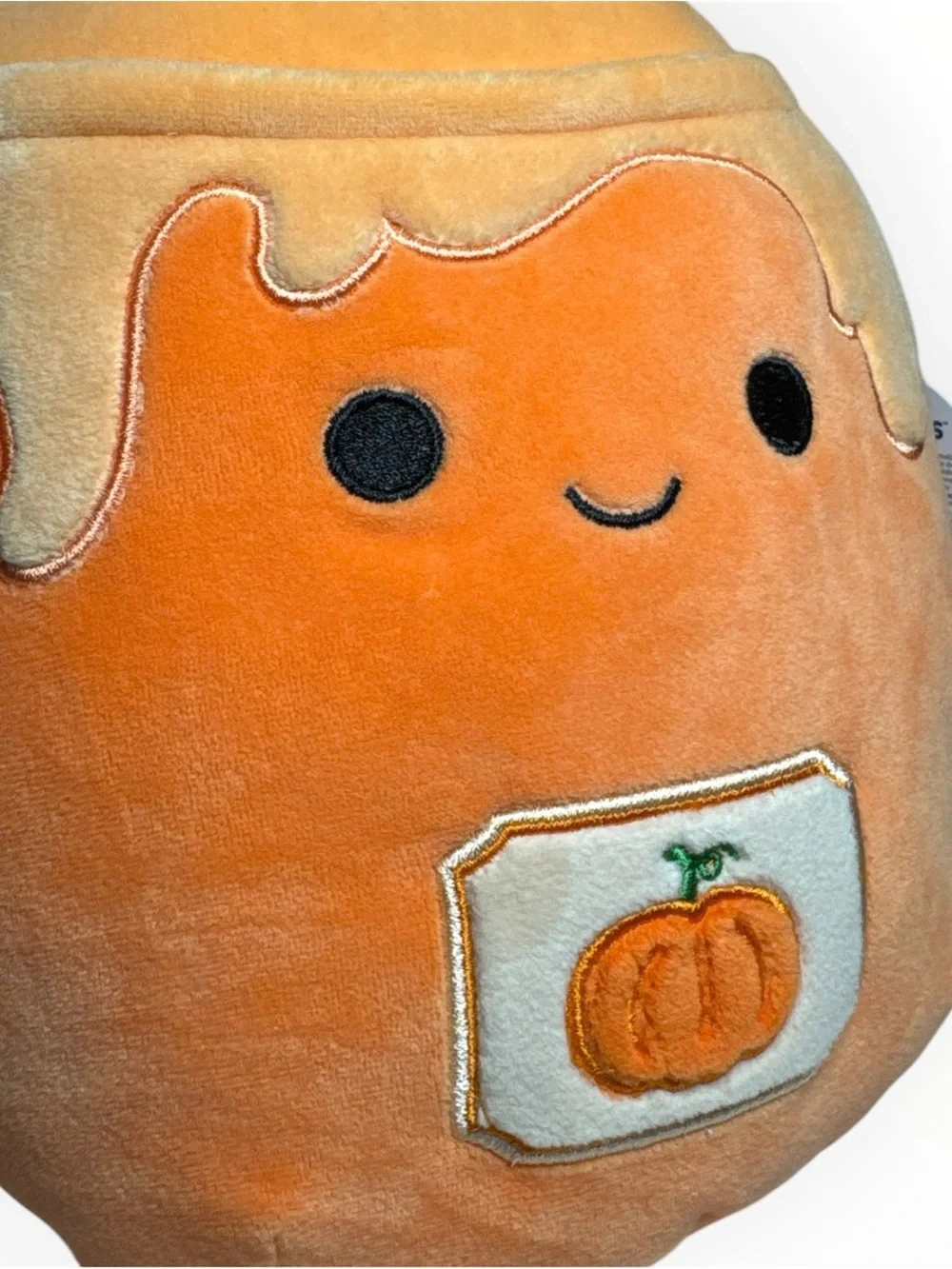 Squishmallows Misha Pumpkin Candle 8” Plush Toy 2024 Harvest Squad With Tags